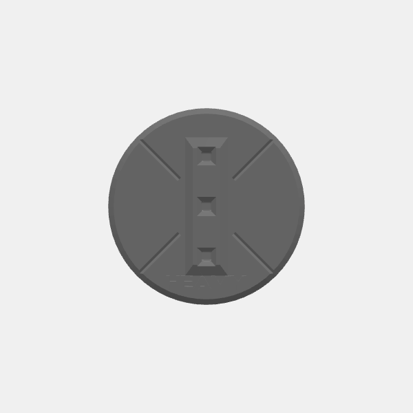 Peg Bases 1.1/SB3D Warfleets - Peg Bases - Common - Round 60mm - Heavy v1.1.stl