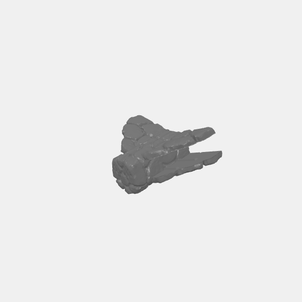 SB3D - Sculpted Stone Walls - Junctions short - Corner 30 v1.0.stl