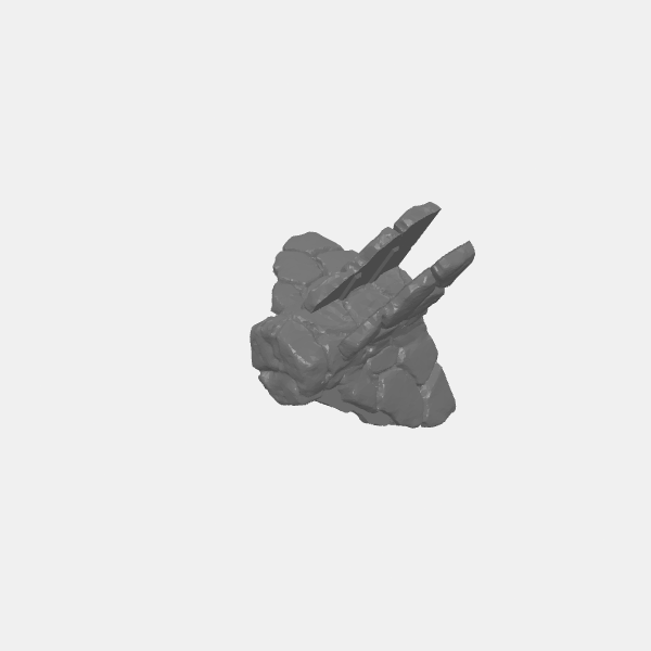 SB3D - Sculpted Stone Walls - Junctions short - Y v1.0.stl