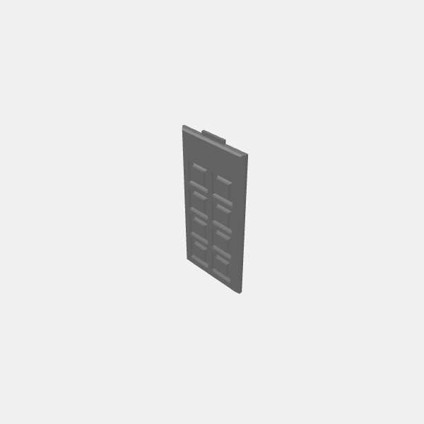 SB3D - Brick - Door - Modern v1.0.stl