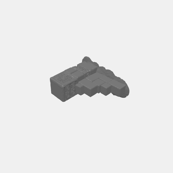 SB3D - Relicstone - Ruins - Wall 2 v1.0.stl