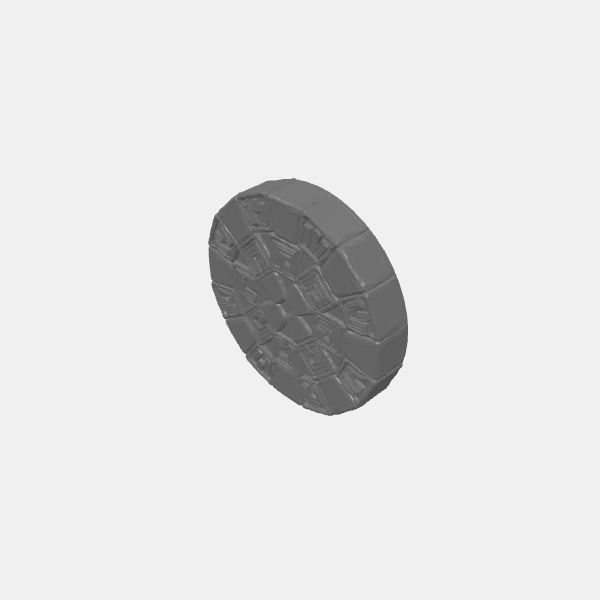 SB3D - Relicstone - Ruins - Circle Dias 1 v1.0.stl