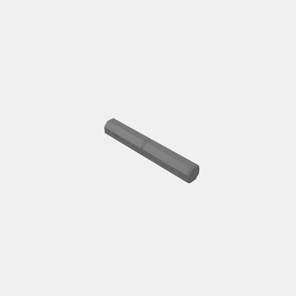 Voidfighter - Measuring - Stick  - SHORT 2.5 Inch v1.0.stl