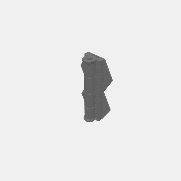 SB3D - Battletech - Pipeline Terrain - 2 Hex - Straight a v1.0.stl