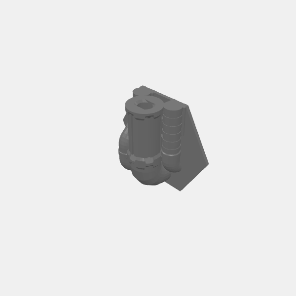 SB3D - Battletech - Pipeline Terrain - End Into Ground v1.0.stl