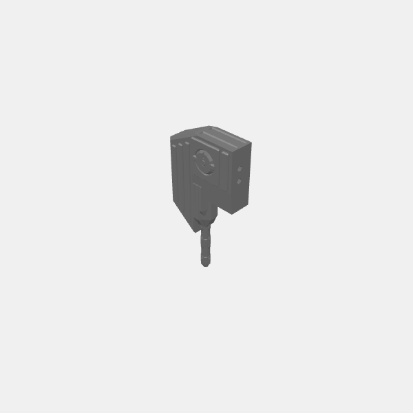 Sci Fi - Starfighter - TTE BT-35 - Right Outer Wing Section v1.0.stl