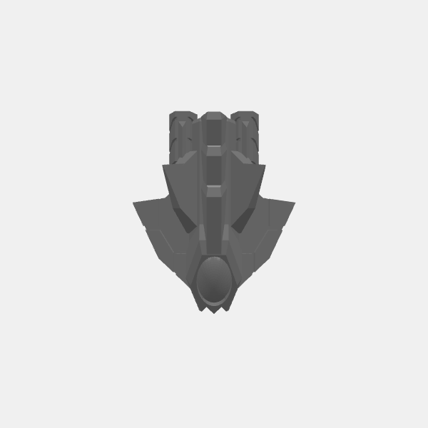 SB3D Warfleets - Saurian Starhost - Squadron Ship - Serpent v1.0.stl