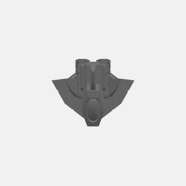 SB3D Warfleets - Saurian Starhost - Squadron Ship - Piranha v1.0.stl