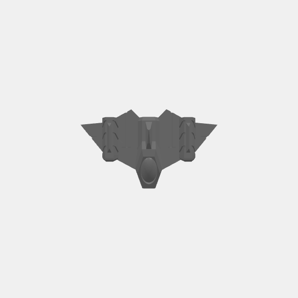 SB3D Warfleets - Saurian Starhost - Squadron Ship - Jaguar v1.0.stl