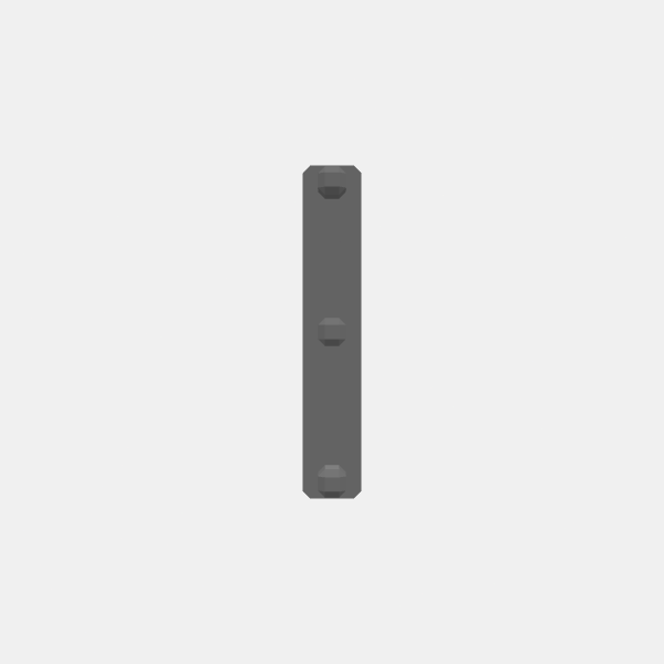 SB3D - Flight Bases - 25mm Flight Post Adaptor - Wide 3x 2.8mm Peg v1.0.stl