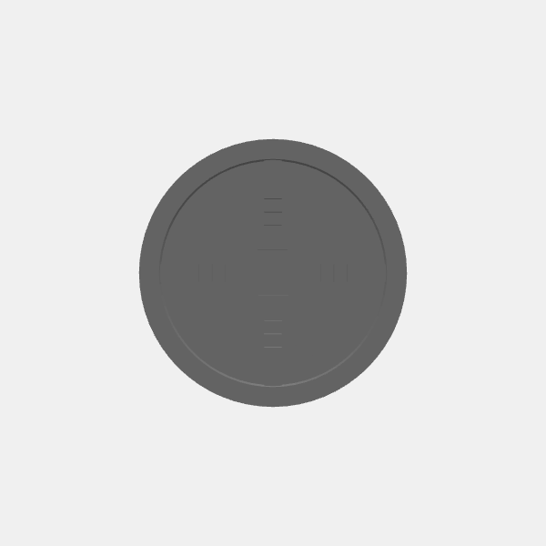 Game Tokens - Objective Target Reticle - 0 v1.0.stl