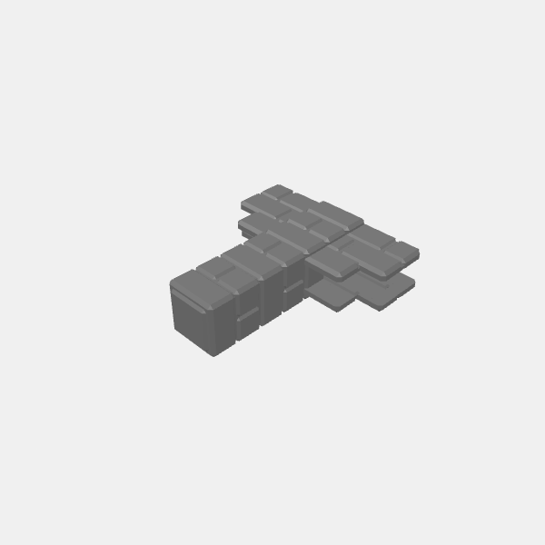 SB3D - Brick - Junction - Straight v1.0.stl