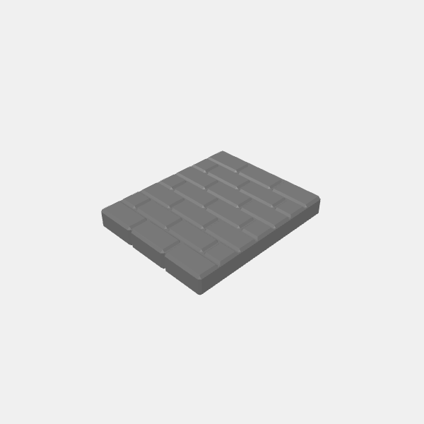 SB3D - Brick - Wall - 50mm v1.0.stl