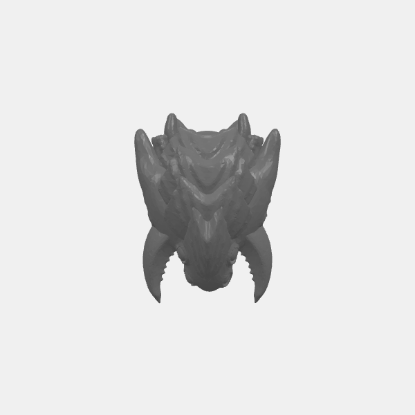 SB3D Warfleets - Alien Hives - Squadron Ship - Bomber v1.1.stl