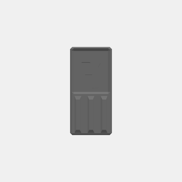 Gaslands Portable Gates - Gate Number - Top Mount - 3 v1.0.stl