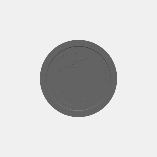 Game Tokens - Lorcana - Ink Not Dry Token v1.0.stl