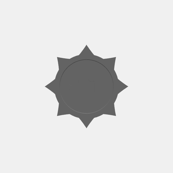 Game Tokens - Lorcana - Strength - plus 1 v1.0.stl