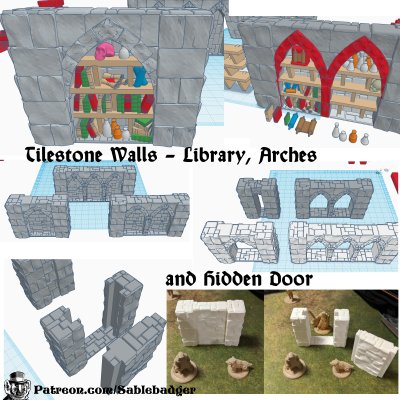Tilestone Walls updates