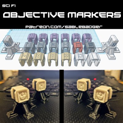 Sci Fi Objective Markers