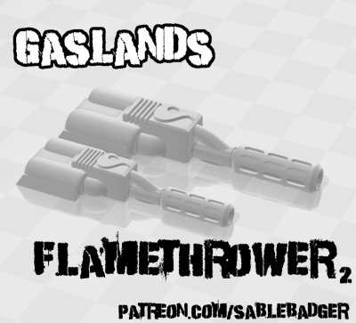 Gaslands - Flamethrower 2