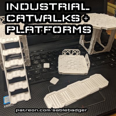 Sci Fi Scaffold and Walkways BETA