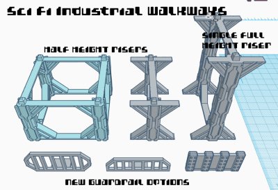 Sci Fi Scaffold and Walkways part 2 - Image 3