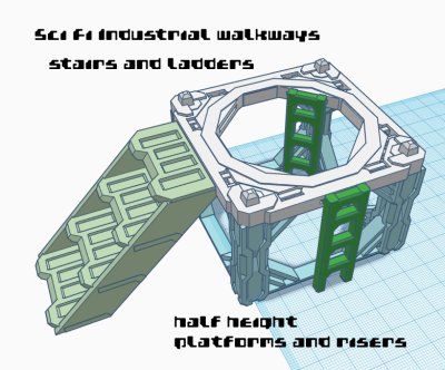 Sci Fi Scaffold and Walkways part 2 - Image 4