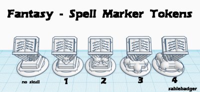 Fantasy - Spell marker token