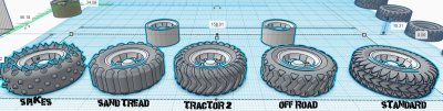 Gaslands - Tire Upgrade set 2 - Image 2