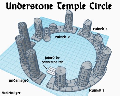 Understone Columns - Circular Temple - Image 2