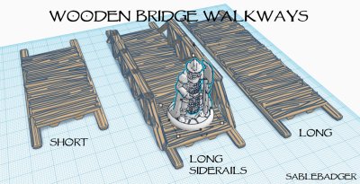 Wooden Bridge Walkways