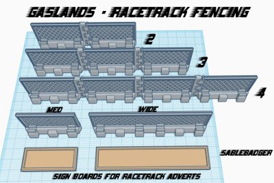 Gaslands - Racetrack Fencing - Image 2