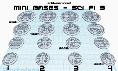 Mini Bases - Sci Fi 3
