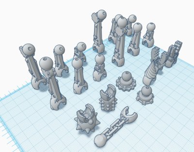 BETA Gaslands - Modular Weapon Arms - Image 1