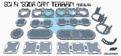 Sci Fi Undustial Soda Can Terrain - Image 1
