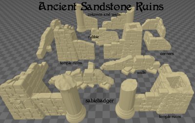 Ancient Sandstone Ruins