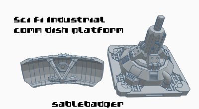 Sci Fi Industrial scrap can towers - Image 2