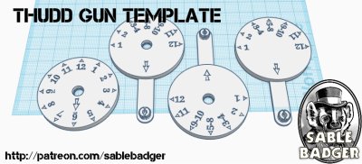 Thudd Gun Template
