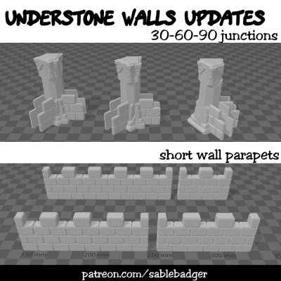 Understone Walls - updates