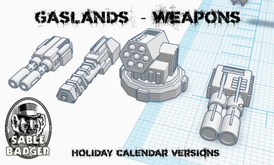 Day 13 - Gaslands Weapons
