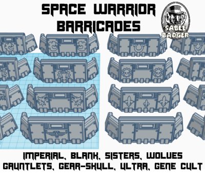 Day 15 - Space Warrior Barricades