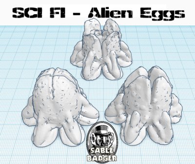 Day 2 - Alien Egg Pods