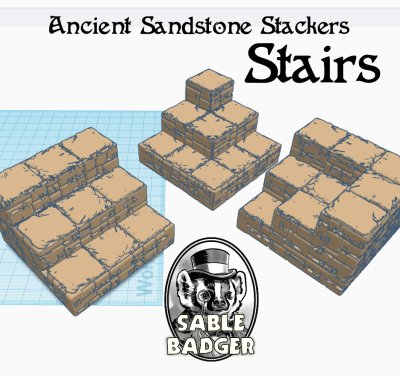 Day 9 - Ancient Standstone Stackers - Stairs