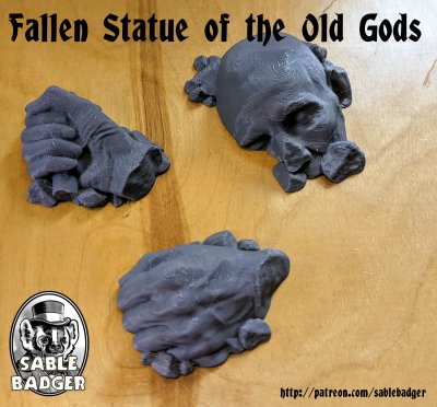Fantasy - Fallen Statue