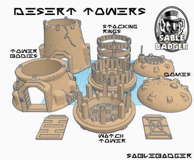 Legion - modular Desert Towers - Image 1