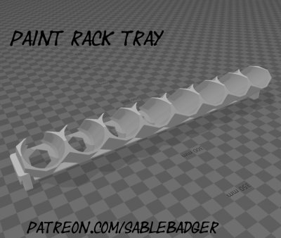 Paint Rack tray - Image 1