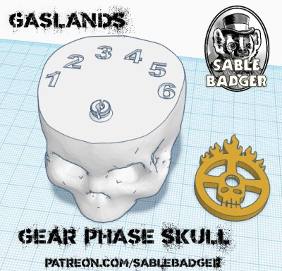Gaslands - Gear Phase Skull