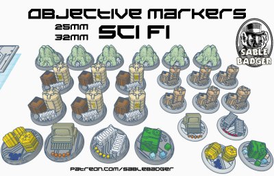 Sci Fi - Objective Markers