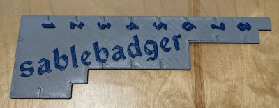 Wargame Ruler - Sablebadger