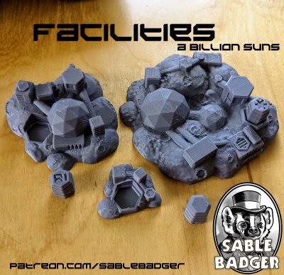 A Billion Suns - Asteroids and Facilities